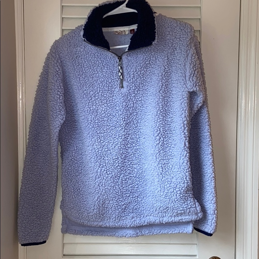 Quarter zip Sherpa